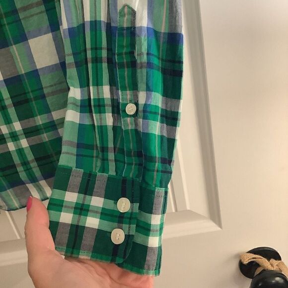 J. Crew Perfect Fit Plaid Button Down 🤩✅🏁 - Picture 2 of 5